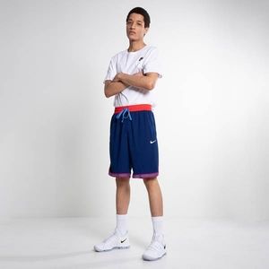 Nike DNA Dri-Fit Striped Zipper Basketball Shorts